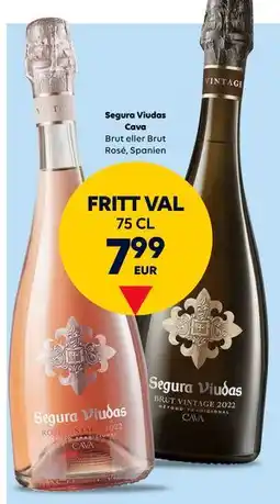 Border Shop Segura Viudas Cava., EUR 7.99 erbjuda