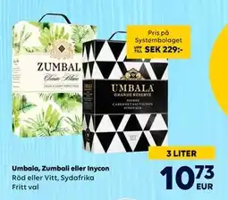Border Shop Umbala, Zumbali eller Inycon, EUR 10.73 erbjuda