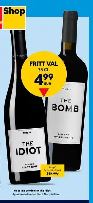 Border Shop This Is The Bomb eller The Idiot., EUR 4.99 erbjuda