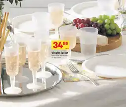 City Gross Vinglas i plast erbjuda