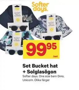 City Gross Set Bucket hat + Solglasögon erbjuda
