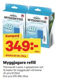 City Gross Myggjagare refill erbjuda