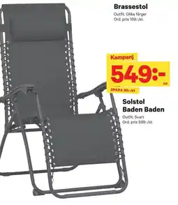 City Gross Solstol Baden Baden erbjuda