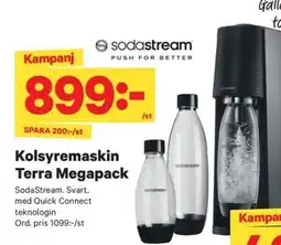 City Gross Kolsyremaskin Terra Megapack erbjuda