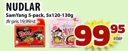 Matvärlden Tensta Nudlar SamYang erbjuda