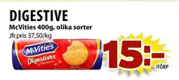 Matvärlden Tensta Digestive McVities Olika Sorter erbjuda