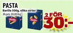 Matvärlden Tensta Pasta barilla olika sorter erbjuda