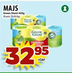 Matvärlden Tensta Majs green giant erbjuda