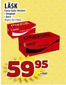 Matvärlden Tensta Läsk coca-cola erbjuda