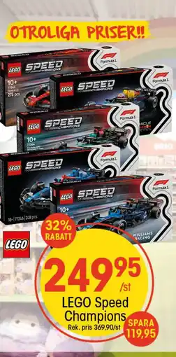 EKO LEGO Speed Champions erbjuda