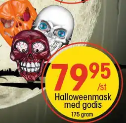 EKO Halloweenmask med godis erbjuda
