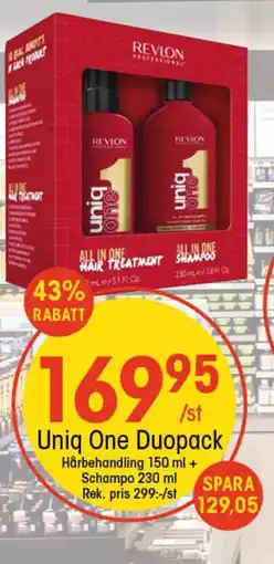 EKO Uniq One Duopack erbjuda