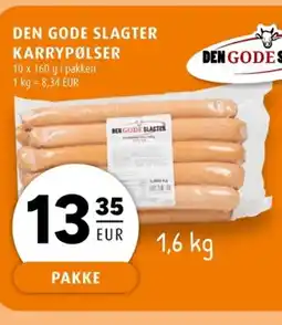 Scandinavian Park Den gode slagter karrypølser erbjuda