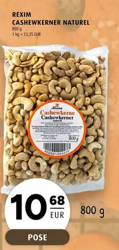 Scandinavian Park Rexim cashewkerner naturel erbjuda
