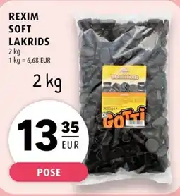 Scandinavian Park Rexim soft lakrids erbjuda