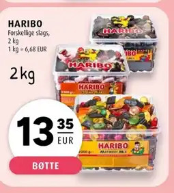 Scandinavian Park Haribo forskellige slags erbjuda