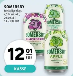 Scandinavian Park Somersby forskellige slags erbjuda