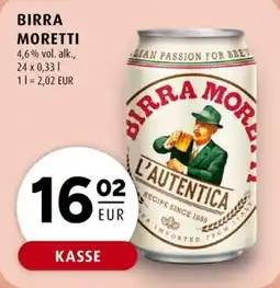 Scandinavian Park Birra moretti erbjuda