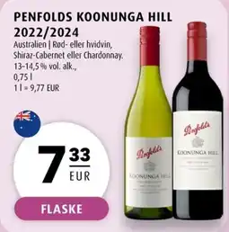 Scandinavian Park Penfolds koonunga hill 2022/2024 erbjuda
