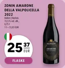 Scandinavian Park Zonin amarone della valpolicella 2022 erbjuda