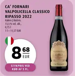 Scandinavian Park Ca' fornari valpolicella classico ripasso 2022 erbjuda