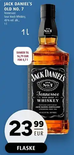 Scandinavian Park Jack daniel's old no. 7 erbjuda