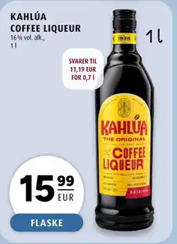 Scandinavian Park Kahlúa coffee liqueur erbjuda