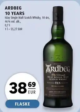 Scandinavian Park Ardbeg 10 years erbjuda