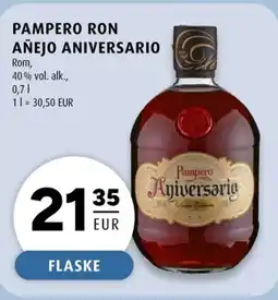 Scandinavian Park Pampero ron añejo aniversario erbjuda