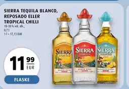 Scandinavian Park Sierra tequila blanco, reposado eller tropical chilli erbjuda