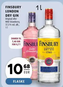 Scandinavian Park Finsbury london dry gin erbjuda