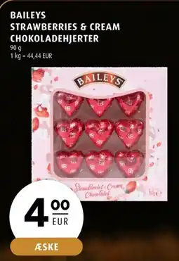 Scandinavian Park Baileys strawberries & cream chokoladehjerter erbjuda