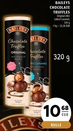 Scandinavian Park Baileys chocolate truffles erbjuda