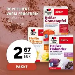 Scandinavian Park Doppelherz varm frugtdrik forskellige slags erbjuda