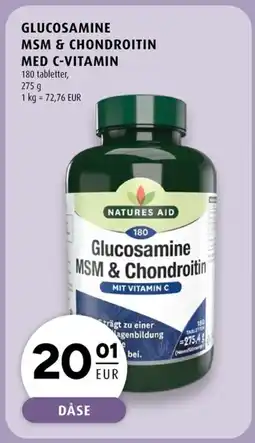 Scandinavian Park Glucosamine msm & chondroitin med c-vitamin erbjuda