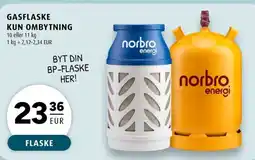 Scandinavian Park Gasflaske kun ombytning erbjuda