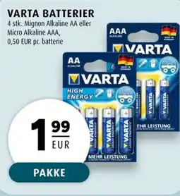 Scandinavian Park Varta batterier erbjuda