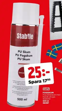 Jem&Fix Stabile FOGSKUM erbjuda
