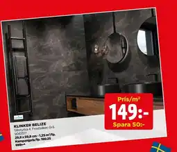 Jem&Fix Klinker belize erbjuda