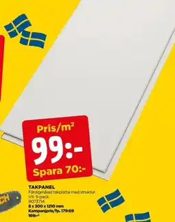 Jem&Fix Takpanel erbjuda