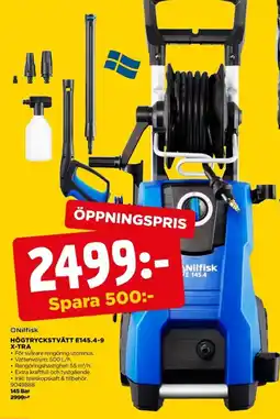 Jem&Fix Nilfisk högtryckstvätt e145.4-9 x-tra 145 bar erbjuda