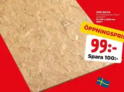 Jem&Fix Osb-skiva erbjuda