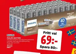 Jem&Fix Philips batteri erbjuda