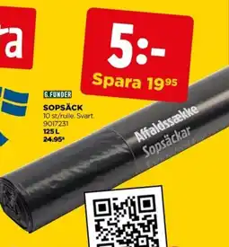 Jem&Fix G.funder sopsäck erbjuda