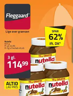 Fleggaard Nutella erbjuda