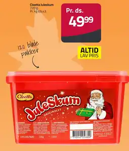 Fleggaard Cloetta Juleskum erbjuda