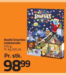 Fleggaard Nestlé Smarties Julekalender erbjuda
