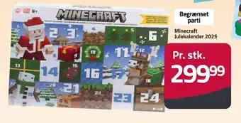 Fleggaard Minecraft Julekalender 2025 erbjuda