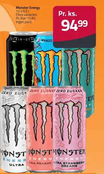 Fleggaard Monster Energy erbjuda