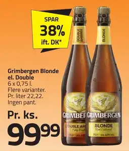 Fleggaard Grimbergen Blonde el. Double erbjuda